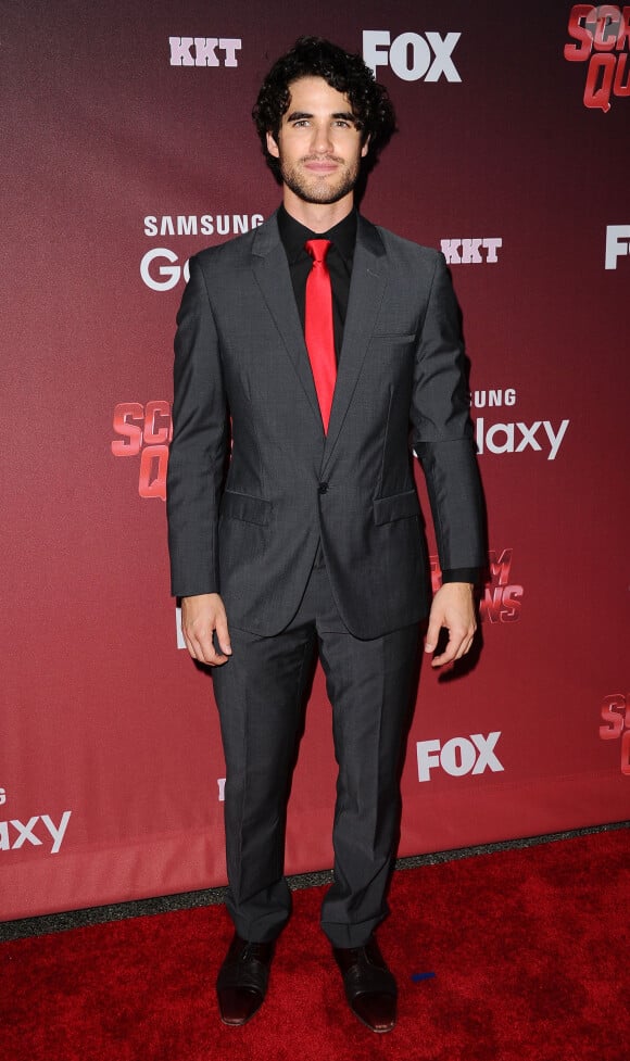 Darren Criss à la première de la série "Scream Queens" à Los Angeles, le 21 septembre 2015.