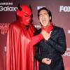 Diego Boneta et le Red Devil à la première de la série "Scream Queens" à Los Angeles, le 21 septembre 2015.