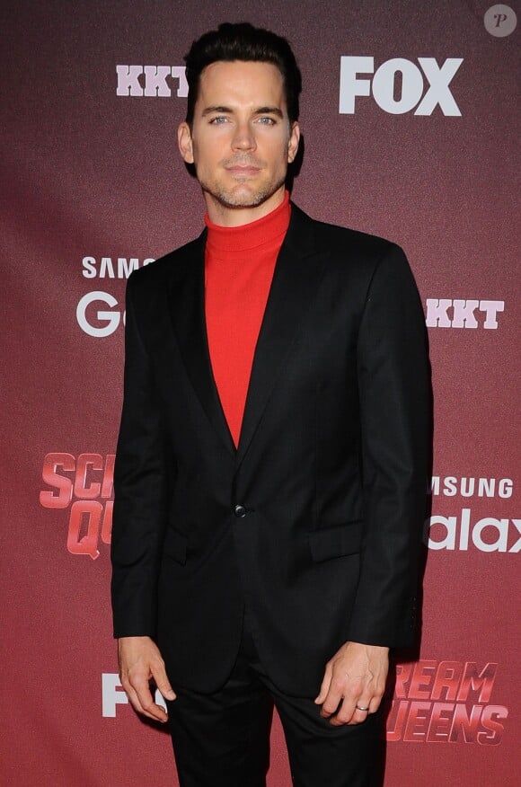 Matt Bomer à la première de la série "Scream Queens" à Los Angeles, le 21 septembre 2015.