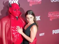 Lea Michele : Coquine lovée contre un diable rouge devant Emma Roberts
