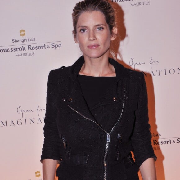 Alice Taglioni enceinte - Soirée à l'hôtel Shangri-La de Paris pour présenter la réouverture prochaine (le 1er novembre 2015) de l'hôtel Shangri-La's Le Touessrok Resort & Spa à l'île Maurice, le 22 septembre 2015.