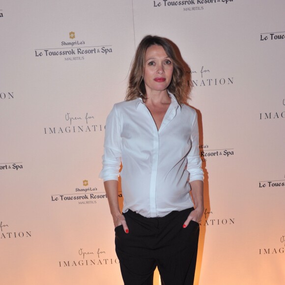 Anne Marivin enceinte - Soirée à l'hôtel Shangri-La de Paris pour présenter la réouverture prochaine (le 1er novembre 2015) de l'hôtel Shangri-La's Le Touessrok Resort & Spa à l'île Maurice, le 22 septembre 2015.