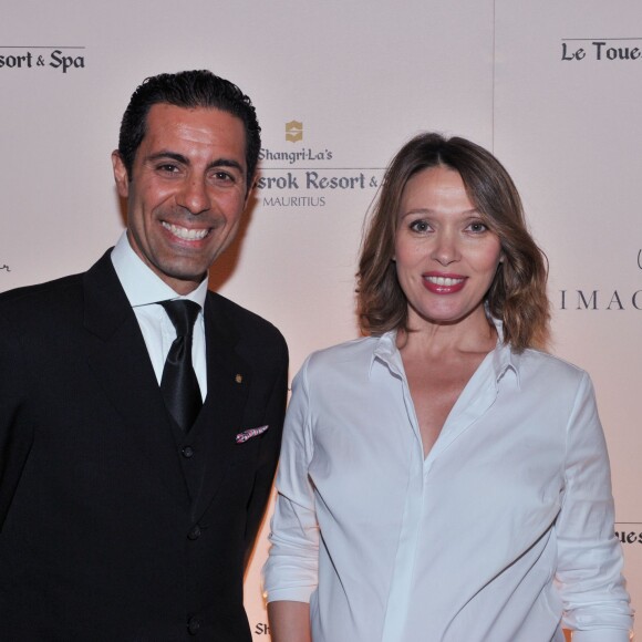 Anne Marivin enceinte, Gabriele Lombardo (DG du Shangri-La's Le Touessrok Resort & Spa) - Soirée à l'hôtel Shangri-La de Paris pour présenter la réouverture prochaine (le 1er novembre 2015) de l'hôtel Shangri-La's Le Touessrok Resort & Spa à l'île Maurice, le 22 septembre 2015.