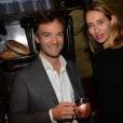 Jonathan Lambert et Alexandra Golovanoff - Soirée " La boulangerie Bleue" chez Maxim's à Paris le 23 septembre 2015