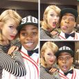 Taylor Swift a fait la connaissance de Todrick Hall après l'un de ses concerts / photo postée sur Instagram.