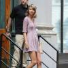 - Taylor Swift quitte son appartement de New York le 13 juillet 2015.