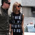Taylor Swift et Selena Gomez vont déjeuner au restaurant à West Hollywood, le 16 juin 2015.