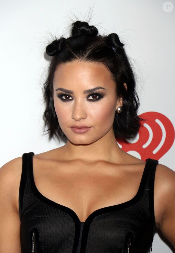 Demi Lovato au 1er jour du Festival de musique de iHeartRadio à Las Vegas, le 18 septembre 2015