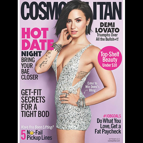 Demi Lovato est jugée trop sexy dans le dernier numéro du magazine Cosmopolitan