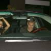 George Clooney et sa femme Amal dînent au Asanebo Sushi à Los Angeles, le 25 septembre 2015.