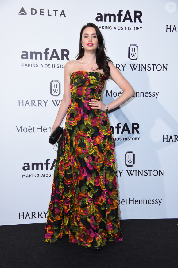 Emma Miller - Photocall du gala de l'AmfAR lors de la fashion week de Milan. Le 26 septembre 2015