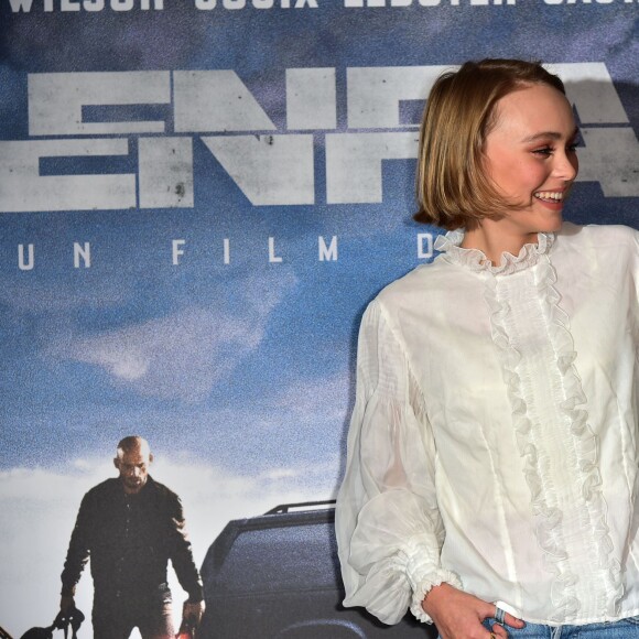 Lily-Rose Depp et Alysson Paradis - Avant-Première du film "Les Enragés" au cinéma UGC Les Halles à Paris le 28 septembre 2015.