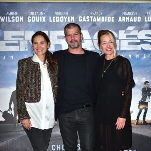 Virginie Ledoyen, le réalisateur Eric Hannezo et Gabrielle Lazure - Avant-Première du film "Les Enragés" au cinéma UGC Les Halles à Paris le 28 septembre 2015.