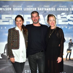 Virginie Ledoyen, le réalisateur Eric Hannezo et Gabrielle Lazure - Avant-Première du film "Les Enragés" au cinéma UGC Les Halles à Paris le 28 septembre 2015