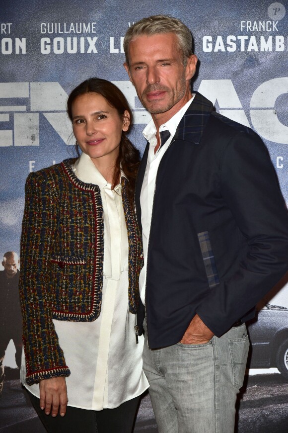 Virginie Ledoyen et Lambert Wilson - Avant-Première du film "Les Enragés" au cinéma UGC Les Halles à Paris le 28 septembre 2015.