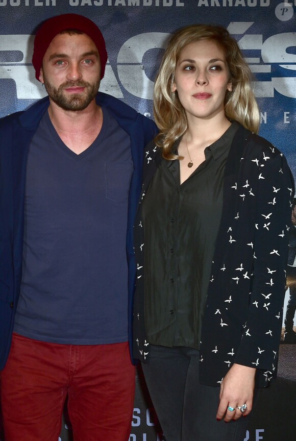 Guillaume Gouix et Alysson Paradis - Avant-Première du film "Les Enragés" au cinéma UGC Les Halles à Paris le 28 septembre 2015.