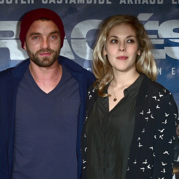 Guillaume Gouix et Alysson Paradis - Avant-Première du film "Les Enragés" au cinéma UGC Les Halles à Paris le 28 septembre 2015.