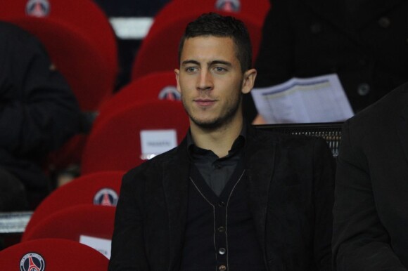 Eden Hazard à Paris, le 8 avril 2012.