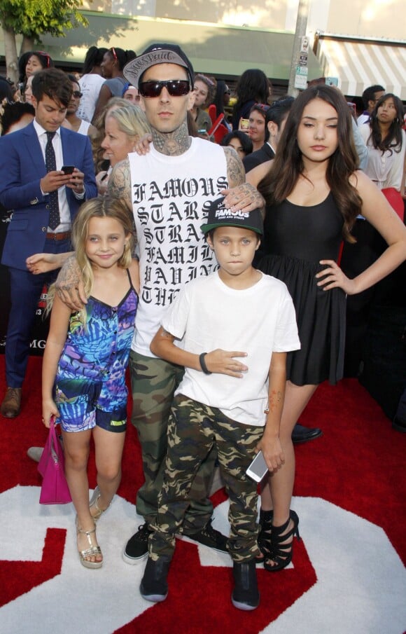 Travis Barker - Première du film "22 Jump Street" à los Angeles le 10 juin 2014