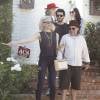 Gwen Stefani  arrivant à la fête de Tobey Maguire à Los Angeles Le 26 Septembre 2015
