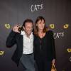 Philippe Candeloro et sa femme Olivia - Première de la comédie musicale "Cats" au théâtre Mogador à Paris, le 1er octobre 2015