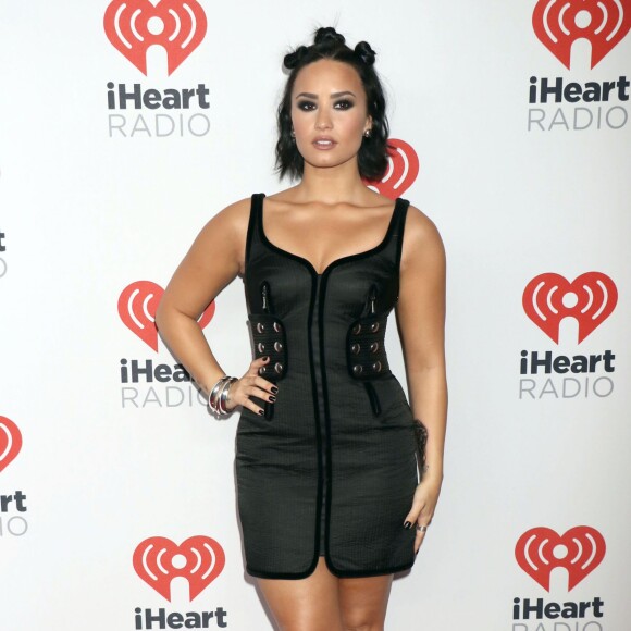 Demi Lovato au 1er jour du Festival de musique de iHeartRadio à Las Vegas, le 18 septembre 2015