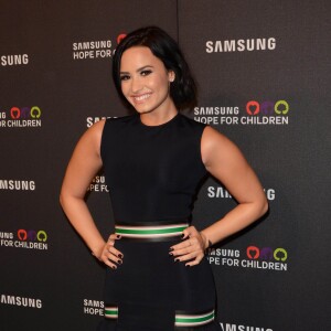 Demi Lovato - People au gala "The Samsung Hope for Children" à New York. le 17 septembre 2015