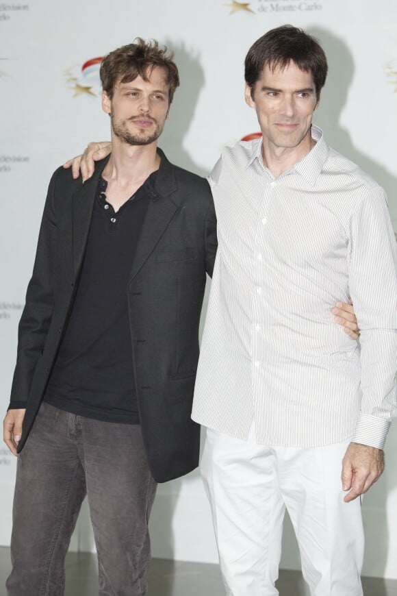 Thomas Gibson et Matthew Gray Gubler au 51e Festival de Monte-Carlo, le 8 juin 2011
