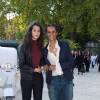 Karine Silla et sa fille Iman Perez - Défilé Bonpoint à l'Orangerie du Jardin du Luxembourg à l'occasion des 40 ans de la marque le 3 octobre 2015 à Paris.