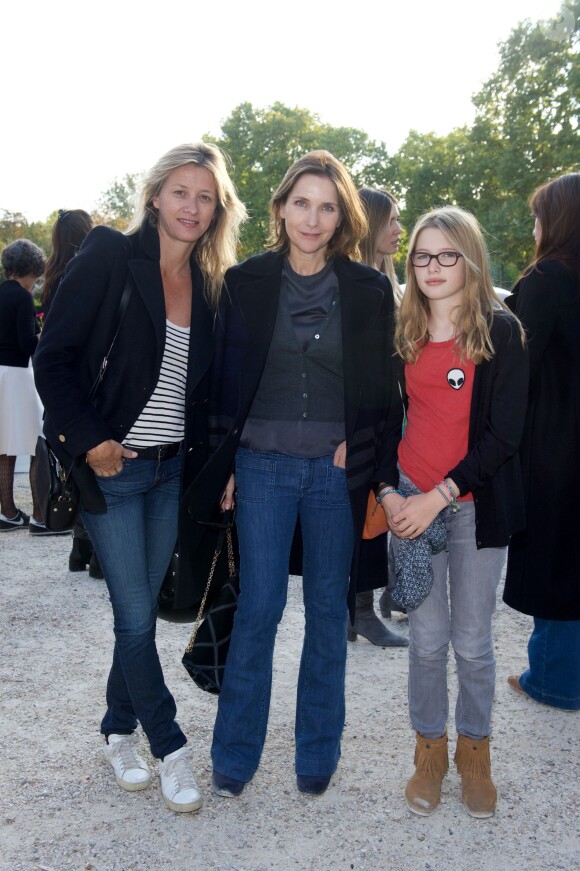 Sarah Lavoine - Défilé Bonpoint à l'Orangerie du Jardin du Luxembourg à l'occasion des 40 ans de la marque le 3 octobre 2015 à Paris.