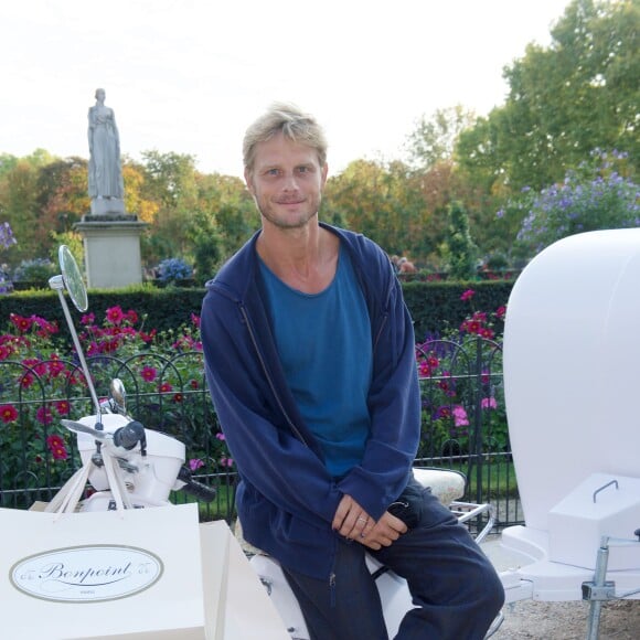 Arnaud Lemaire - Défilé Bonpoint à l'Orangerie du Jardin du Luxembourg à l'occasion des 40 ans de la marque le 3 octobre 2015 à Paris.