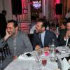 Exclusif - Gilles Lellouche, Laurent Lafitte, Manu Payet - Dîner de gala au profit de la Fondation ARC pour la recherche contre le cancer du sein à l'hôtel Peninsula à Paris le 1er octobre 2015.