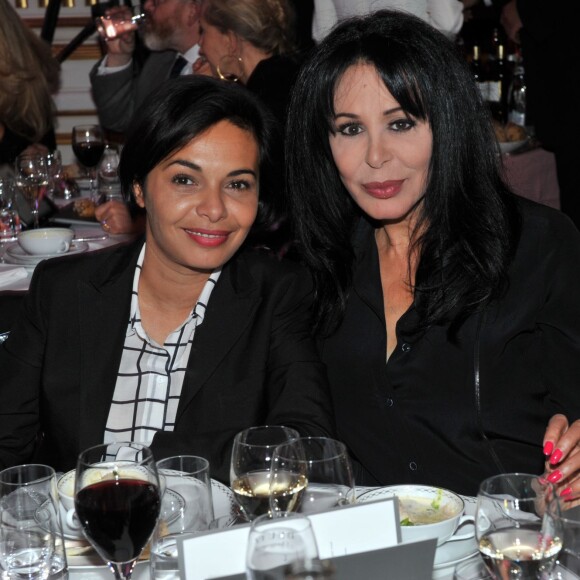 Exclusif - Saïda Jawad, Yamina Benguigui - Dîner de gala au profit de la Fondation ARC pour la recherche contre le cancer du sein à l'hôtel Peninsula à Paris le 1er octobre 2015.