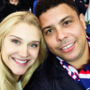 Ronaldo avec sa compagne Celina Locks - Photo publiée le 5 octobre 2015