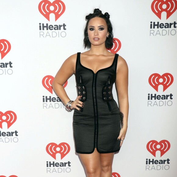 Demi Lovato au 1er jour du Festival de musique de iHeartRadio à Las Vegas, le 18 septembre 2015