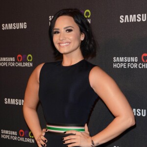 Demi Lovato - People au gala "The Samsung Hope for Children" à New York. le 17 septembre 2015