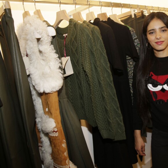 Hafsia Herzi à l'inauguration du PAROSH flagship store à Paris, le 5 octobre 2015.
