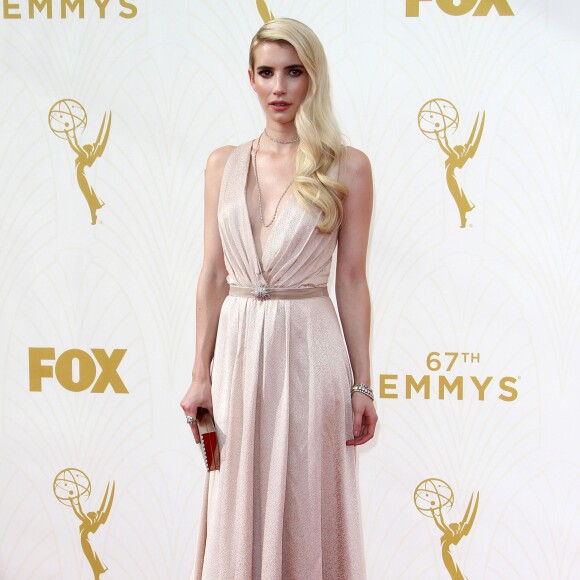 Emma Roberts - La 67ème cérémonie annuelle des Emmy Awards au Microsoft Theatre à Los Angeles, le 20 septembre 2015.  The 67th Annual Primetime Emmy Awards - Arrivals held at The Microsoft Theatre in Los Angeles, California on 9/20/15.20/09/2015 - Los Angeles