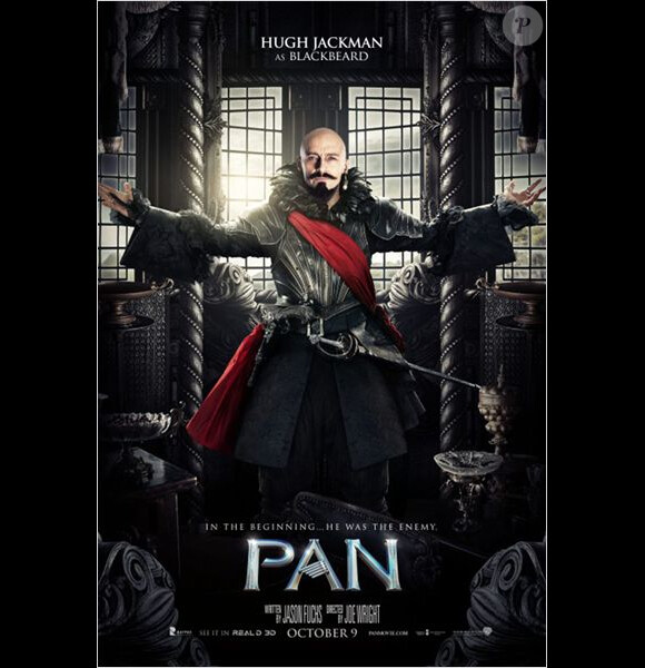 Affiche du film "Pan" avec Hugh Jackman, en salles le 21 octobre 2015