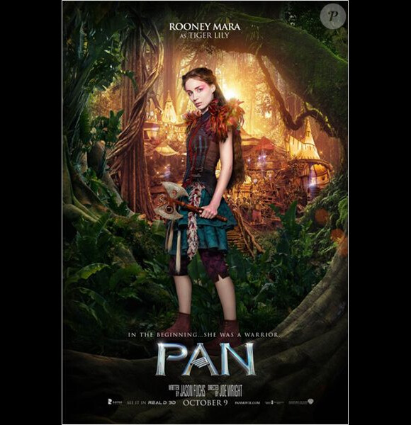 Affiche du film "Pan" avec Rooney Mara, en salles le 21 octobre 2015