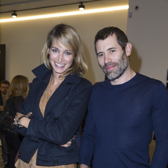 Exclusif - Pauline Lefèvre et Jalil Lespert - Soirée Montblanc M pour la présentation de la nouvelle collection d'instruments d'écriture designé par Marc Newson à Paris le 6 octobre 2015.