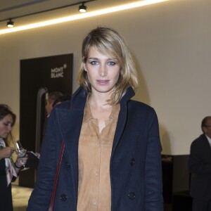 Exclusif - Pauline Lefèvre - Soirée Montblanc M pour la présentation de la nouvelle collection d'instruments d'écriture designé par Marc Newson à Paris le 6 octobre 2015.