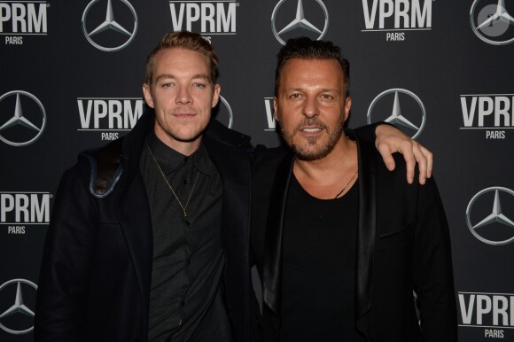 Exclusif - DJ Diplo, Jean-Roch - Soirée Mercedes Loves Fashion Week au Vip Room à Paris le 6 octobre 2015.