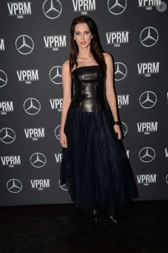 Exclusif - Frédérique Bel - Soirée Mercedes Loves Fashion Week au Vip Room à Paris le 6 octobre 2015.