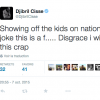 Djibril Cissé s'emporte contre son ex-femme sur Twitter le 7 octobre 2015.