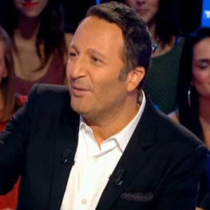 Patrick Bruel et Valérie Lemercier parlant des doublures "cul" au cinéma, le 10 octobre 2015 dans Les enfants de la télé sur TF1.