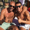 Cristiano Ronaldo et le kickboxeur Badr Hari au Maroc - octobre 2015