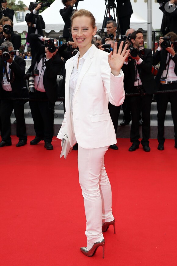 Isild Le Besco - Montée des marches du film "Jimmy's Hall" lors du 67e Festival du film de Cannes – Cannes le 22 mai 2014.