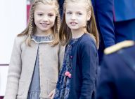 Letizia et Felipe VI d'Espagne : Leonor et Sofia rieuses pour la Fête nationale