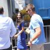Olivia Munn et Aaron Rodgers des Green Bay Packers au Comic-Con de San Diego le 11 juillet 2015